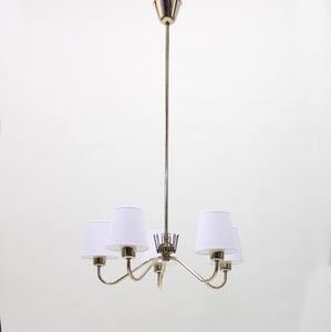 ASEA chandelier with 5 lights, 1950s