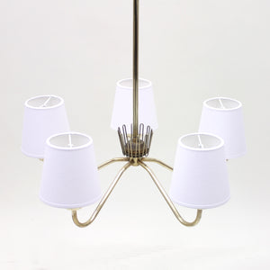 ASEA chandelier with 5 lights, 1950s