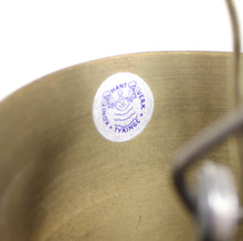 Load image into Gallery viewer, Brass and glass ceiling lamp by Trying Konsthantverk, 1960s