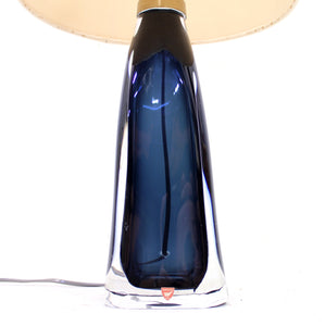Carl Fagerlund, glass table lamp for Orrefors, 1960s