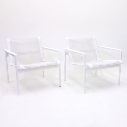 Richard Schultz, pair of low armchairs, The Schultz Collection, B&B Italia