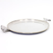 Load image into Gallery viewer, Estrid Ericson, pewter and brass tray for Svenskt Tenn, 1940