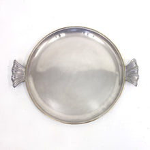 Load image into Gallery viewer, Estrid Ericson, pewter and brass tray for Svenskt Tenn, 1940
