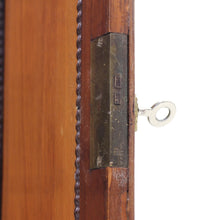 Load image into Gallery viewer, English small pyramid mahogany cabinet, retailed by E. C. Spurin, ca 1900
