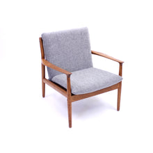 Load image into Gallery viewer, Grete Jalk, teak easy chair, Glostrup Møbelfabrik, 1950s