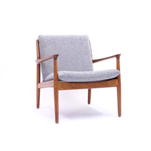 Load image into Gallery viewer, Grete Jalk, teak easy chair, Glostrup Møbelfabrik, 1950s