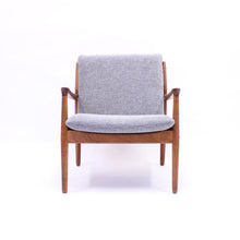 Load image into Gallery viewer, Grete Jalk, teak easy chair, Glostrup Møbelfabrik, 1950s