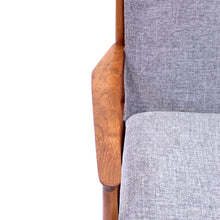 Load image into Gallery viewer, Grete Jalk, teak easy chair, Glostrup Møbelfabrik, 1950s