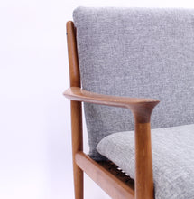 Load image into Gallery viewer, Grete Jalk, teak easy chair, Glostrup Møbelfabrik, 1950s