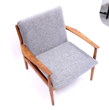 Load image into Gallery viewer, Grete Jalk, teak easy chair, Glostrup Møbelfabrik, 1950s