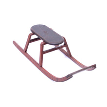 Load image into Gallery viewer, Vintage wooden sled, 1930-40s