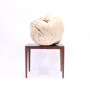 Exceptional and very large Swedish burl bowl of birch, 1984