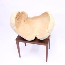 Load image into Gallery viewer, Exceptional and very large Swedish burl bowl of birch, 1984