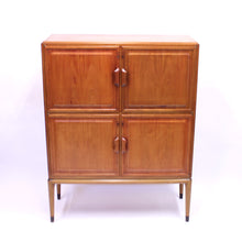 Load image into Gallery viewer, Axel Larsson / Bertil Fridhagen Walnut cabinet, model 2910 for SMF Bodafors, 1949