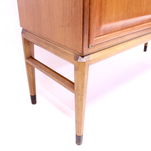 Axel Larsson / Bertil Fridhagen Walnut cabinet, model 2910 for SMF Bodafors, 1949