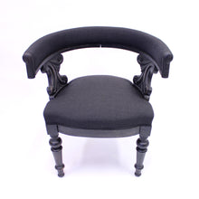 Load image into Gallery viewer, Swedish antique oak Klismos chair, late 19th century
