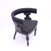 Load image into Gallery viewer, Swedish antique oak Klismos chair, late 19th century