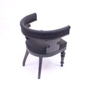 Swedish antique oak Klismos chair, late 19th century