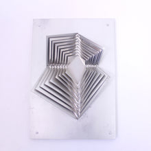Load image into Gallery viewer, Arne Jones, Blossom aluminium multiple sculpture, own production, 1970s