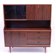 Load image into Gallery viewer, Rosewood mid-century bar cabinet by Schreiber, 1960s
