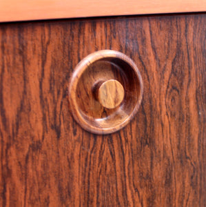 Rosewood mid-century bar cabinet by Schreiber, 1960s