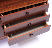Load image into Gallery viewer, Rosewood mid-century bar cabinet by Schreiber, 1960s