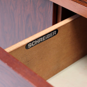 Rosewood mid-century bar cabinet by Schreiber, 1960s