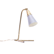 Load image into Gallery viewer, Mid-century Scandinavian brass table lamp, 1950s
