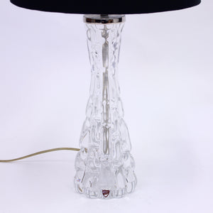 Carl Fagerlund, glass table lamp for Orrefors, 1960s