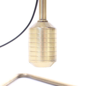 Pair of ASEA brass table- / wall lamps, 1950s