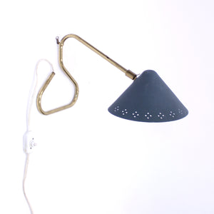Table- / wall lamp by EWÅ, 1950s