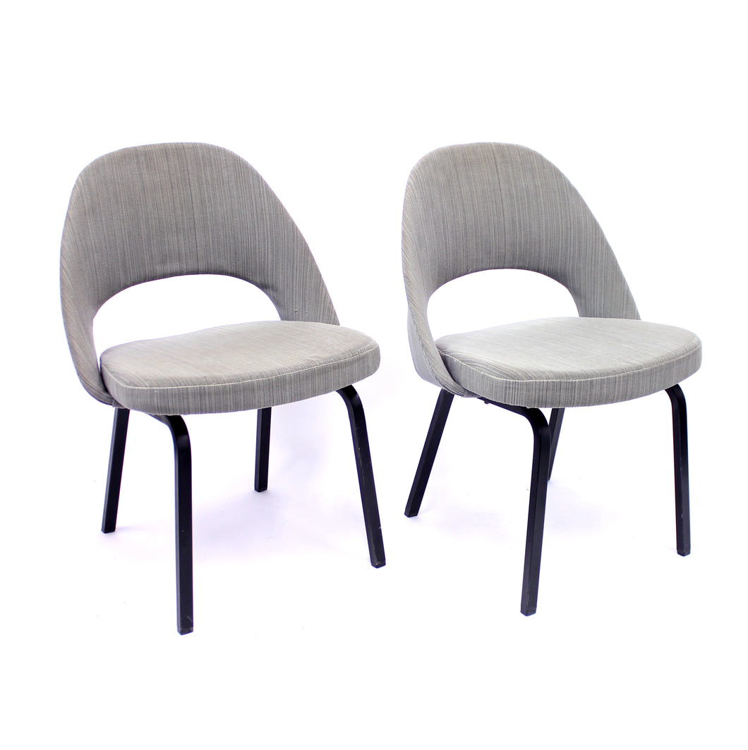 Pair of Eero Saarinen Executive chairs by Knoll / Nordiska Kompaniet, 1960s