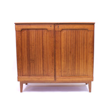 Load image into Gallery viewer, Swedish pine cabinet, Svensk Fur, attributed to Göran Malmvall, Sportstugemöbel, 1950s