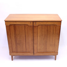 Load image into Gallery viewer, Swedish pine cabinet, Svensk Fur, attributed to Göran Malmvall, Sportstugemöbel, 1950s