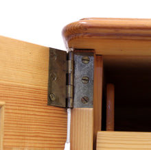Load image into Gallery viewer, Swedish pine cabinet, Svensk Fur, attributed to Göran Malmvall, Sportstugemöbel, 1950s