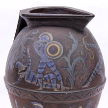 Load image into Gallery viewer, Angelo Ricceri, painted very large terracotta urn / olive jar, early 20th century