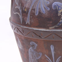 Load image into Gallery viewer, Angelo Ricceri, painted very large terracotta urn / olive jar, early 20th century