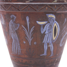 Load image into Gallery viewer, Angelo Ricceri, painted very large terracotta urn / olive jar, early 20th century