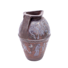 Load image into Gallery viewer, Angelo Ricceri, painted very large terracotta urn / olive jar, early 20th century