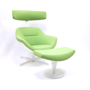 Jean-Marie Massaud, Auckland lounge chair and ottoman, Cassina, ca 2005