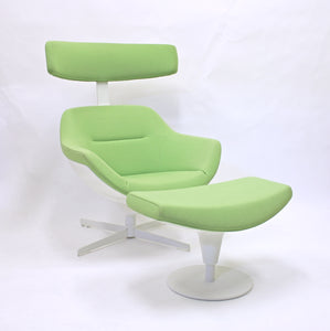 Jean-Marie Massaud, Auckland lounge chair and ottoman, Cassina, ca 2005