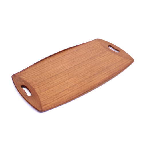 Large Scandinavian mid-century teak tray, 1950s