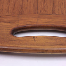 Load image into Gallery viewer, Large Scandinavian mid-century teak tray, 1950s