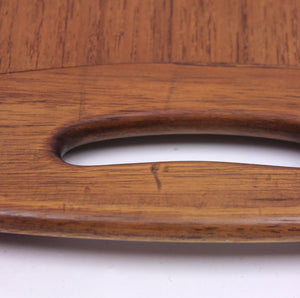 Large Scandinavian mid-century teak tray, 1950s
