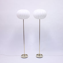 Load image into Gallery viewer, Pair of Swedish floor lamps manufactured by Fagerhult, 1960s