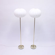 Load image into Gallery viewer, Pair of Swedish floor lamps manufactured by Fagerhult, 1960s