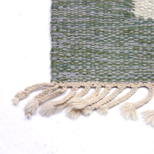 Swedish flat weave Röllakan carpet, 1950s