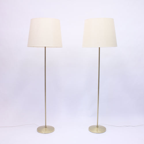 Hans Agne Jakobsson, pair of floor lamps, model G 52, 1960s