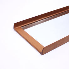 Load image into Gallery viewer, Rare vintage Scandinavian Luxus teak wall mirror, 1960s
