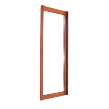 Load image into Gallery viewer, Rare vintage Scandinavian Luxus teak wall mirror, 1960s